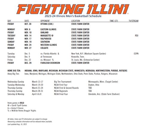 Illinois men’s basketball non-conference schedule released | WCIA.com