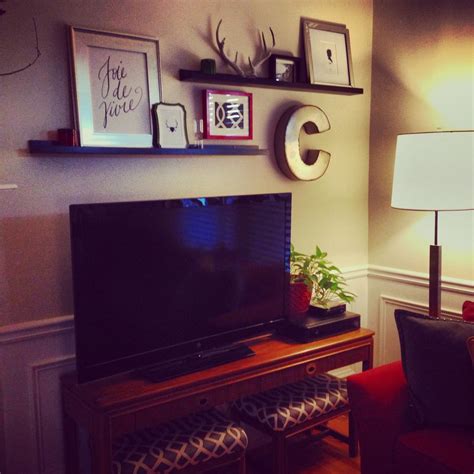 How To Decorate Tv Wall Shelves - Home Decor