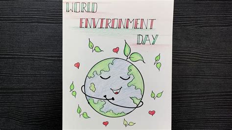 Save Environment, World Environment Day, Poster Drawing, Easy Drawings ...