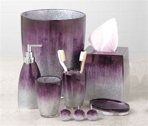 Purple And White Bathroom Accessories – Everything Bathroom