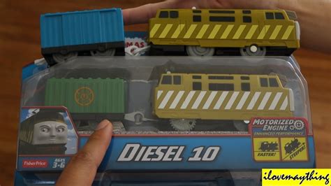 Unboxing the NEW Re-designed Trackmaster Diesel Ten - YouTube