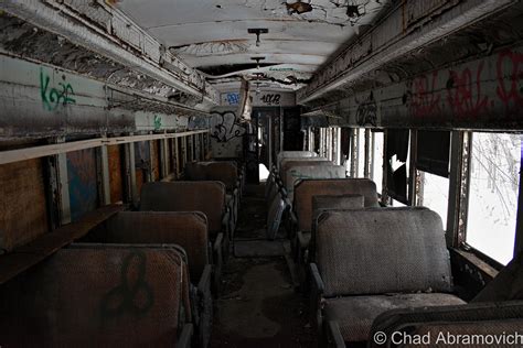 Abandoned Train Cars in the White Mountains – Obscure Vermont