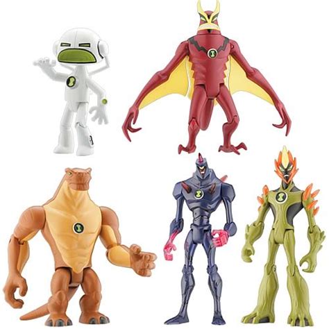 Ben 10 Alien Force 4-Inch Action Figures PDQ - Bandai - Ben 10 - Action ...