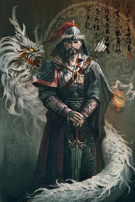 Genghis Khan by FangWangLlin on DeviantArt