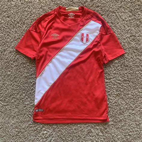 Umbro Peru Soccer Jersey Size Youth Large #umbro... - Depop