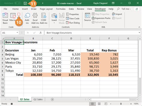 Excel Macros | CustomGuide