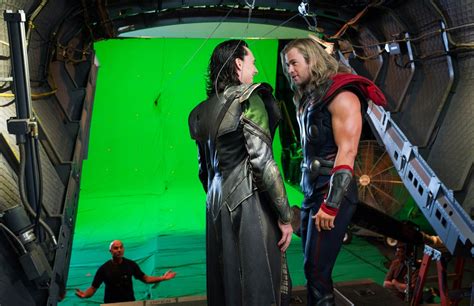 Behind the Scene - The Avengers Photo (30743624) - Fanpop