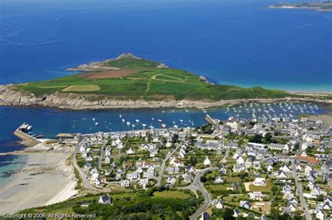 Le Conquet Marina in Brittany, France