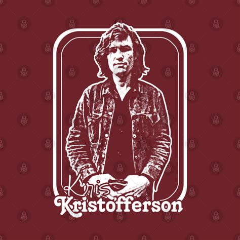 Kris Kristofferson / Original Retro Style Fan Design - Kris ...