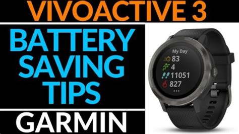 Battery Saving Tips for Your Garmin Vivoactive 3 - Gauging Gadgets