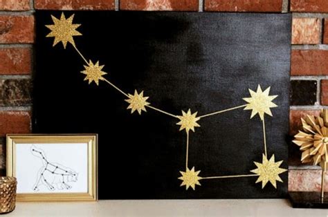 DIY Constellation Art Piece - Shelterness