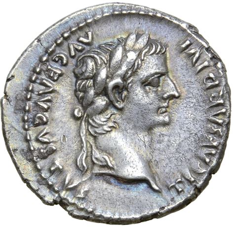 Denarius - Tiberius (PONTIF MAXIM) - Roman Empire (27 BC - 395 AD ...