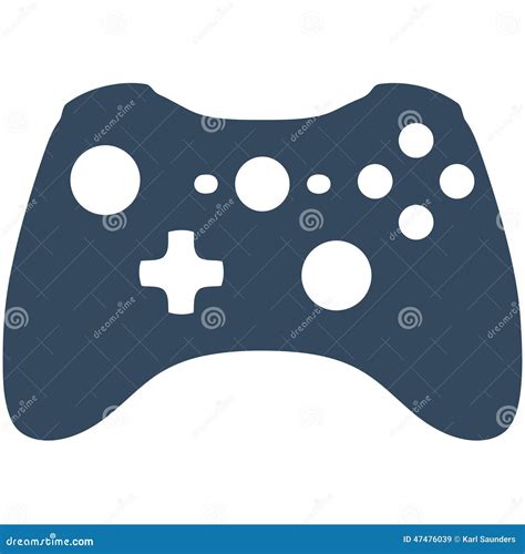 Xbox 360 Game Controller stock illustration. Illustration of gaming ...