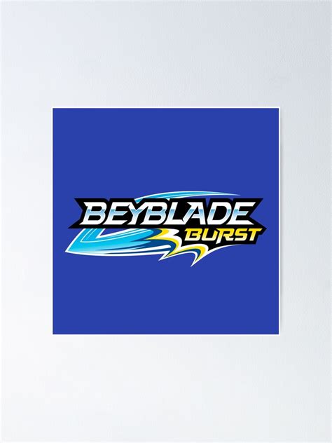 "Beyblade Burst Logo HD" Poster for Sale by DisenyosBubble | Redbubble