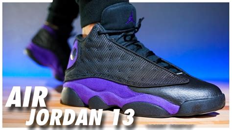 Air Jordan 13 Court Purple - YouTube