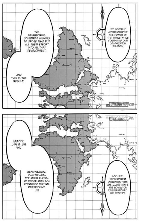 I can't believe I never noticed this before... The world map in SNK/AOT ...