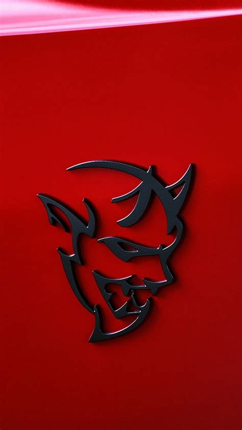 Dodge Hellcat Logo Wallpaper