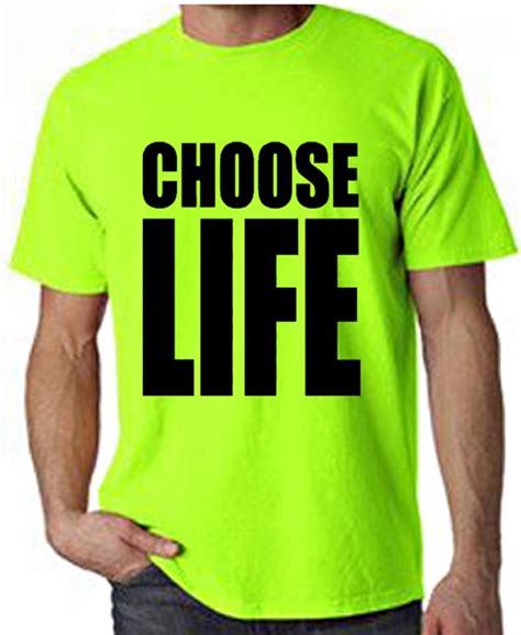 T Shirts Choose Life T Shirt 7913 | Seknovelty