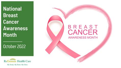 Breast Cancer Awareness Month - Community Health Center - ReGenesis ...