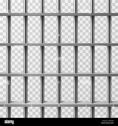 Jail bars transparent Black and White Stock Photos & Images - Alamy