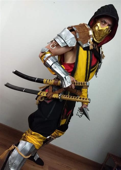 Scorpion Mortal Kombat 11 Armor pattern - Etsy | Disfraces de ...