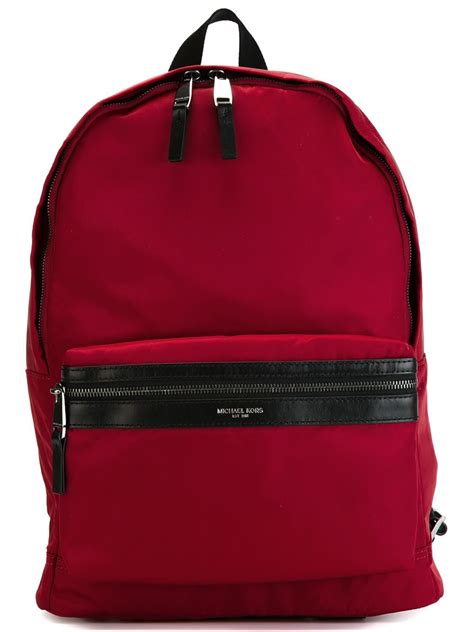 Michael kors 'kent' Backpack in Red for Men | Lyst