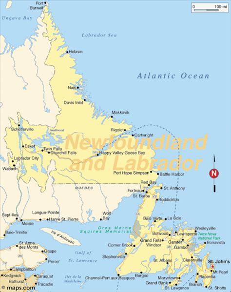 Newfoundland and Labrador Atlas: Maps and Online Resources