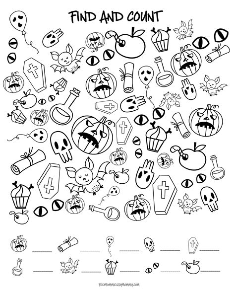 Halloween Printable Activities