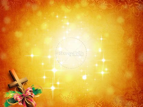 Christ in Christmas PowerPoint Template | Clover Media