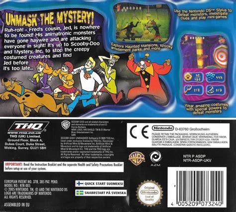 Scooby-Doo! Unmasked Box Shot for GameCube - GameFAQs