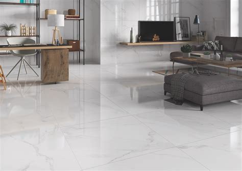 32x32 Naos White Polished Tile - Tiles & Stone Warehouse