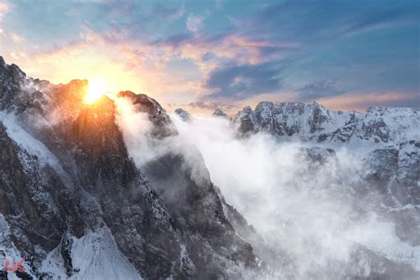 Sunrise In The Dolomites 5k, HD Nature, 4k Wallpapers, Images ...