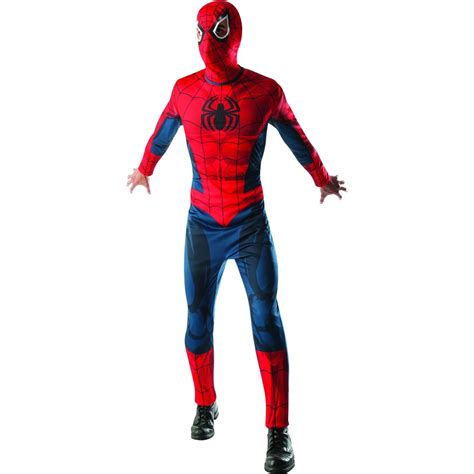 Spider-Man Costume Adult, Standard Size | BIG W