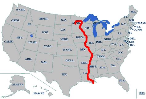 Map Of Usa With Mississippi River - 2024 Schedule 1