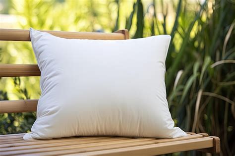 Premium AI Image | Organic cotton pillow promotes a sustainable and ...