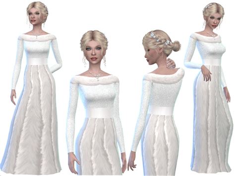 Winter Wedding Dress | Wedding Clothes Mod Download