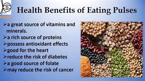 HEALTH BENEFITS OF EATING PULSES