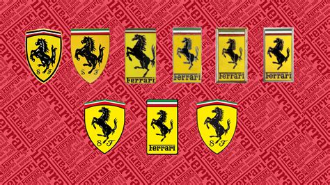 Ferrari Logo Without Horse : Ferrari Logo The Black Prancing Horse Logo ...