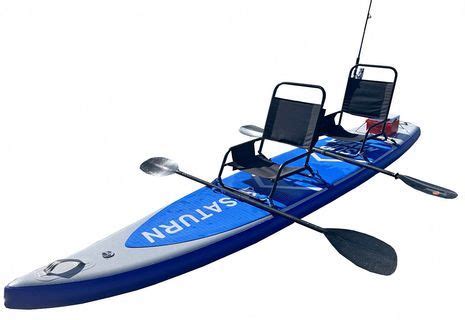 Inflatable SUP Tandem Kayak Sup Paddle Board, Tandem Kayaking ...