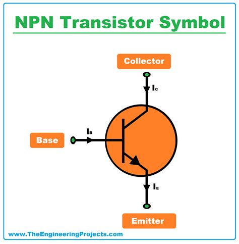 Npn Transistor Schematic Symbol