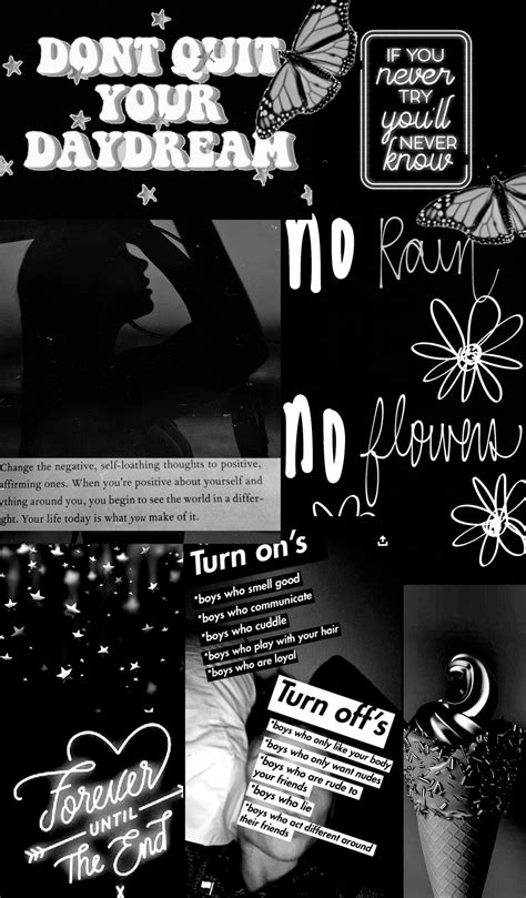 14 Black Collage Wallpapers : Black Aesthetic Collage 1 - Fab Mood ...