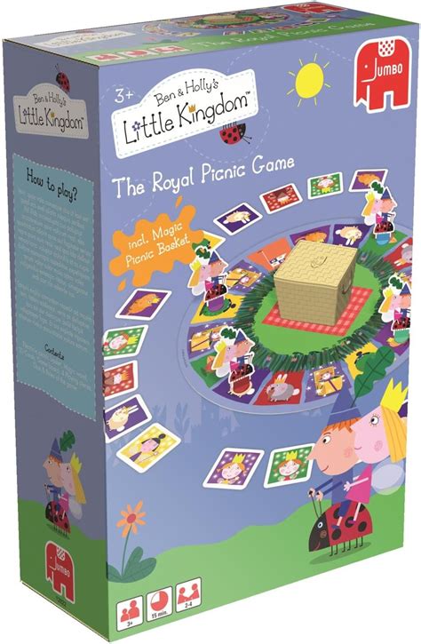 Ben and Holly's Little Kingdom Royal Picnic Board Game: Amazon.co.uk ...