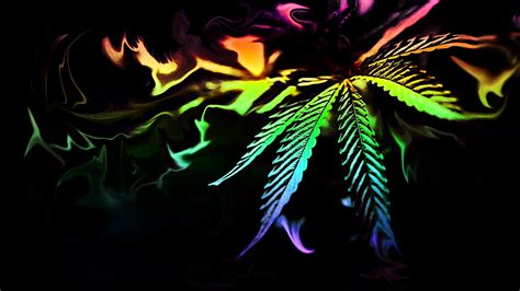 Art Of Colorful Weed HD Trippy Wallpapers | HD Wallpapers | ID #56300