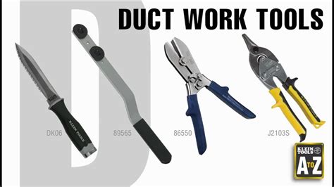 A to Z – Duct Work Tools - YouTube