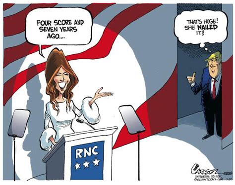 The best cartoons ridiculing the GOP convention — and Melania Trump’s ...