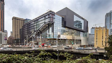 Seattle’s high-rise convention center nears completion