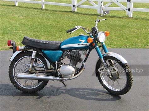 1970 Honda CB 100 Motorcycle | Classic Car Auction of Michigan 2008 ...