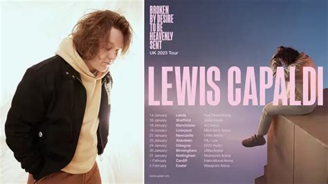 Lewis Capaldi tour 2023: Venues, dates and how to buy tickets - Heart