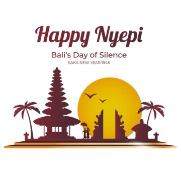 Happy Nyepi Day 2023, Silent Day, Nyepi Day, Nyepi Day 2023 PNG and ...