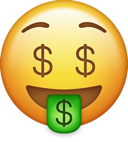 Money Emoji Png Transparent Background